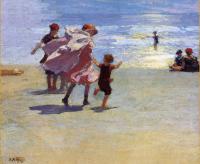 Potthast, Edward Henry - Brighton Beach